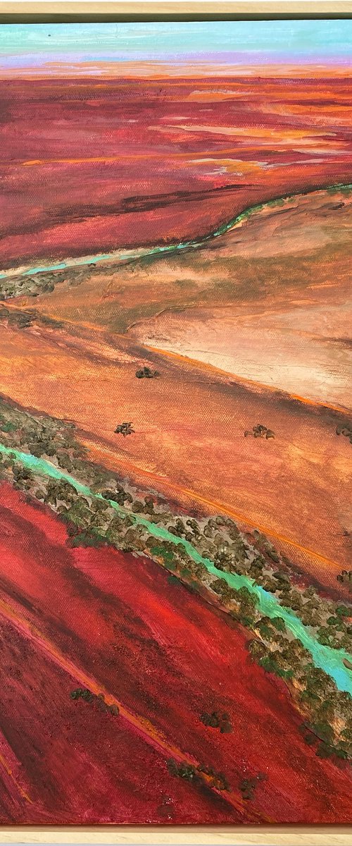 Where Earth becomes sky by Swapna Namboodiri
