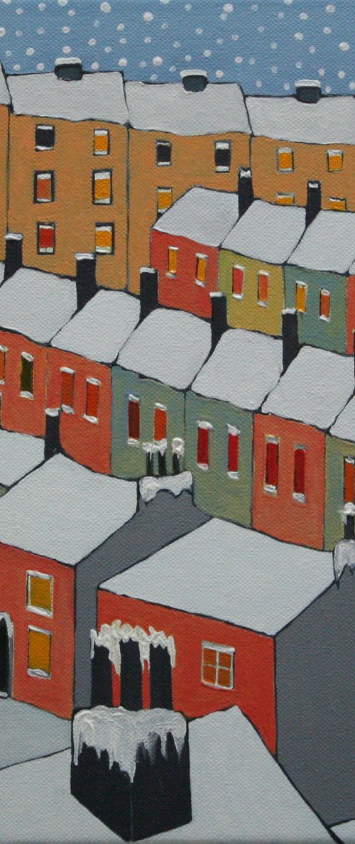 Terrace Houses (2) by Linda Monk