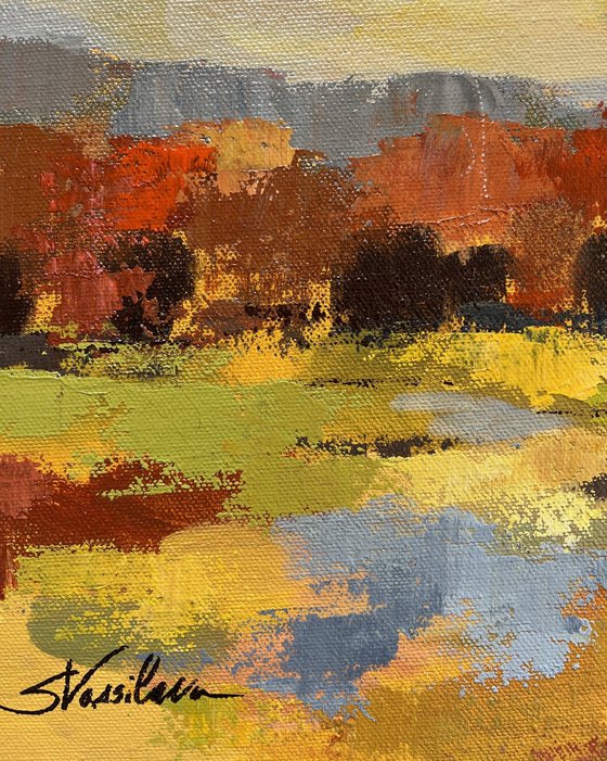 Marigold Landscape I