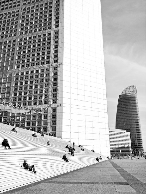 Marches de la Grande Arche