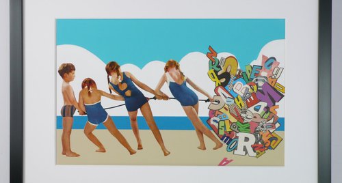 Artwork by Paper Draper