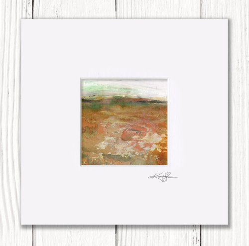 Mystical Land 441 - Textural Landscape Painting by Kathy Morton Stanion by Kathy Morton Stanion