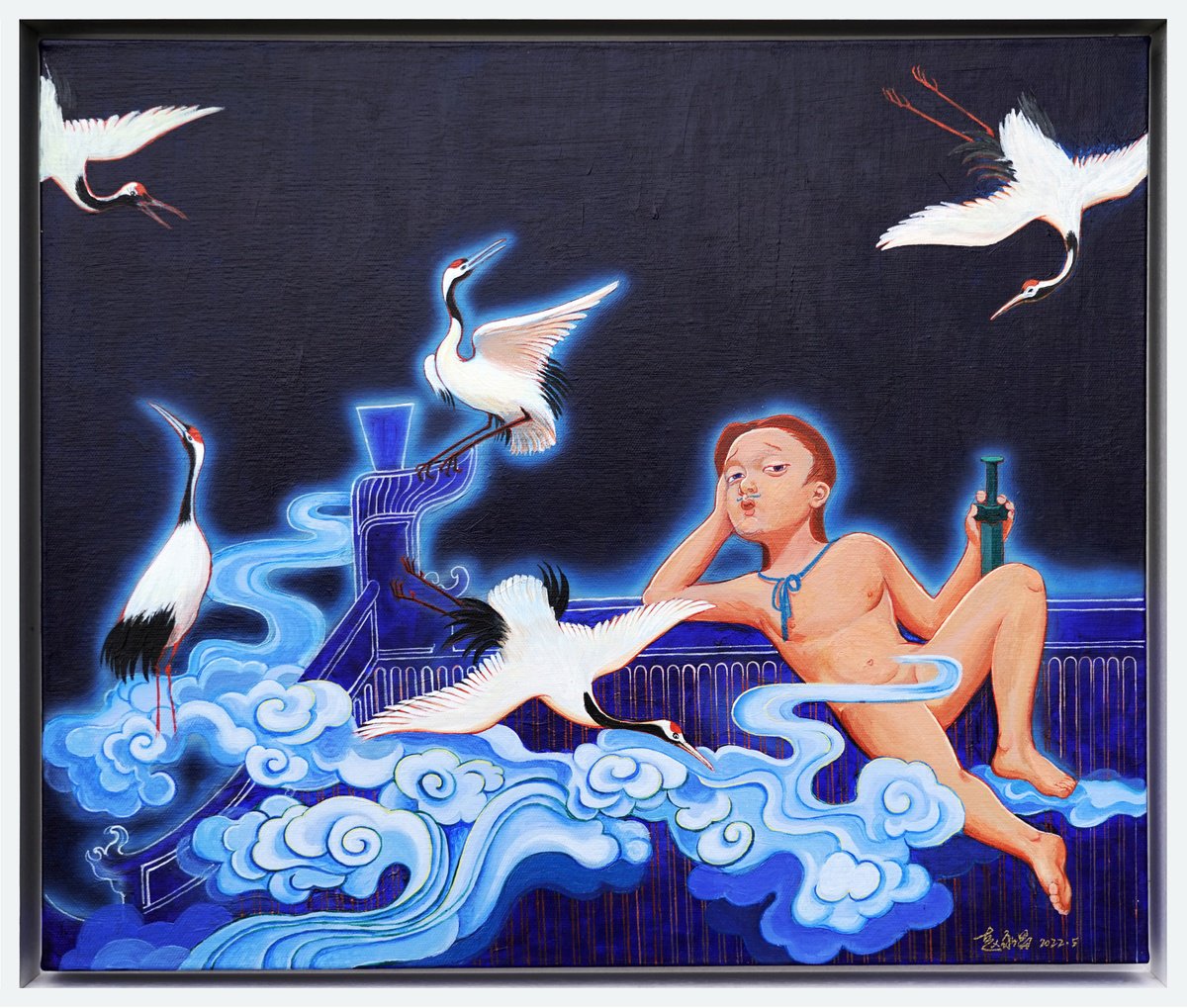 Listening In The Depths Of The Night by Zhao Yongchang ???