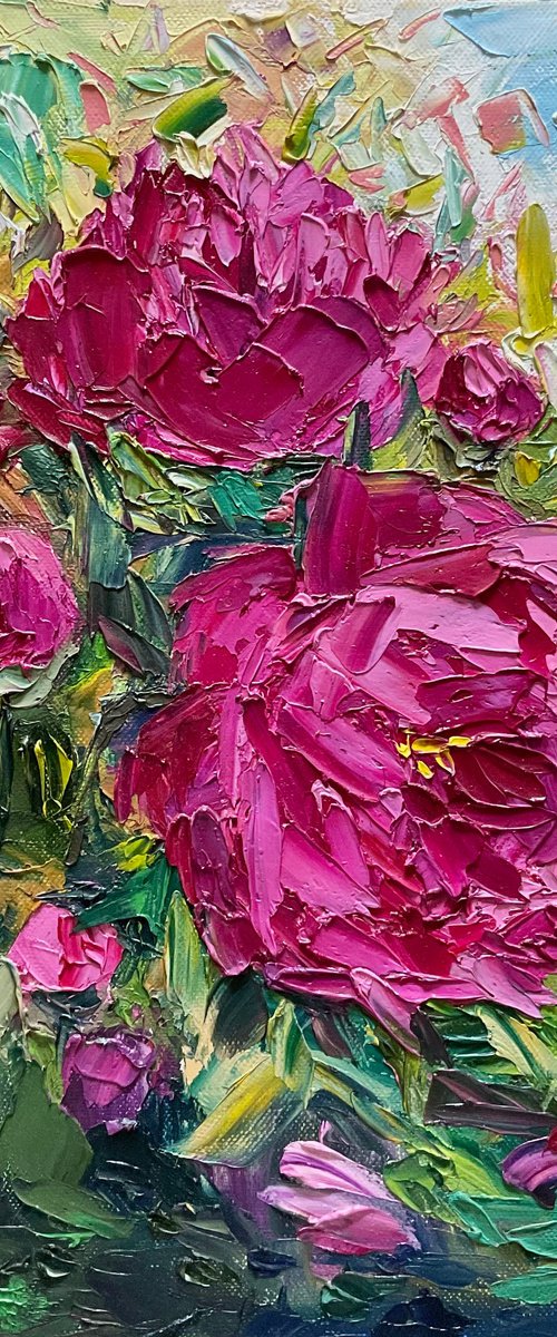 PASSIONATE PEONY by Vera Klimova