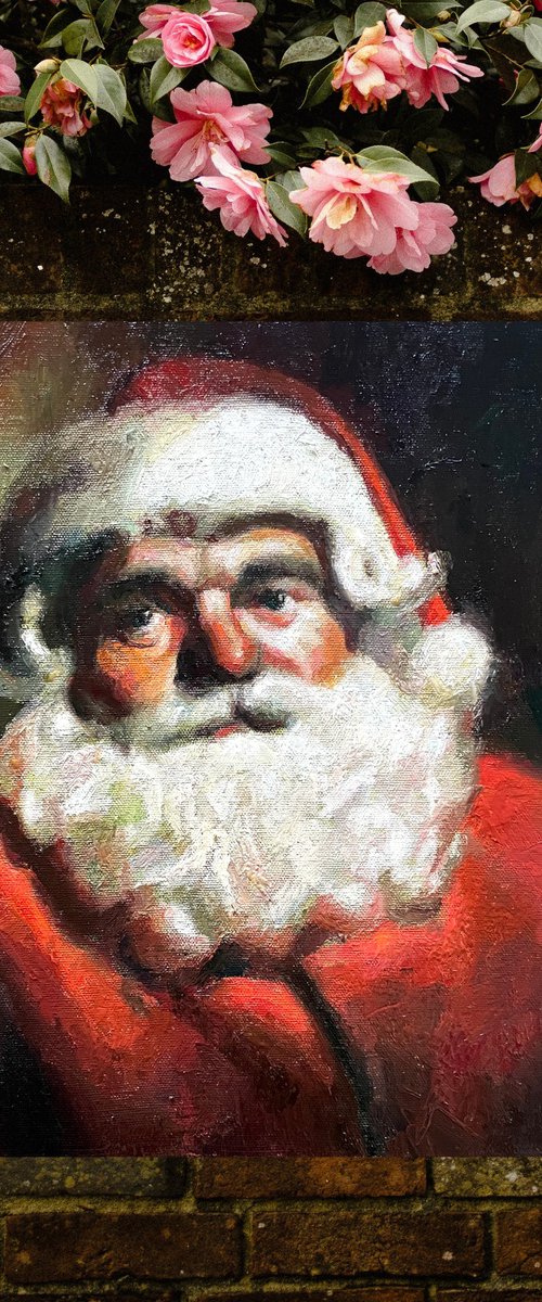 Santa Claus Portrait by Andres Portillo