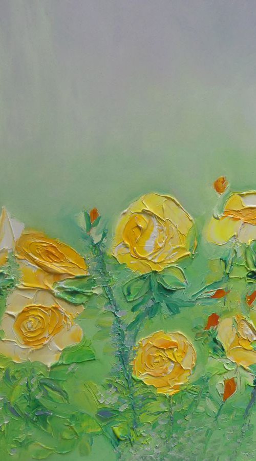 Lemon Rose by Lesley Blackburn