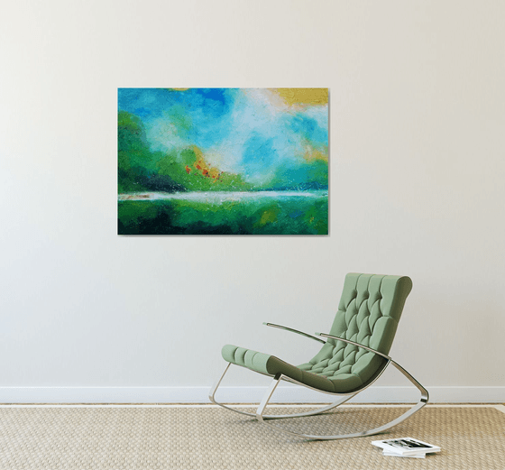 After rain (100x70cm)