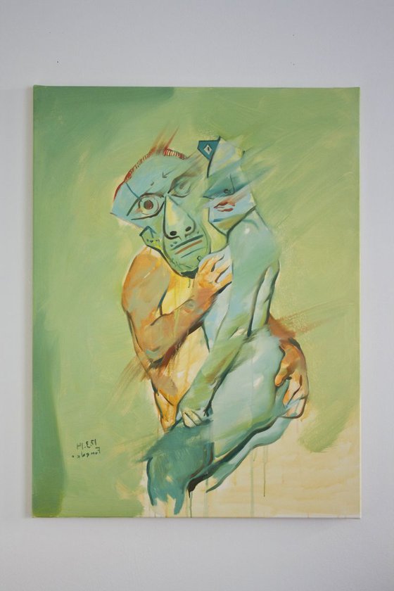 "Picasso with his girlfriend 2" from the series "Picasso"