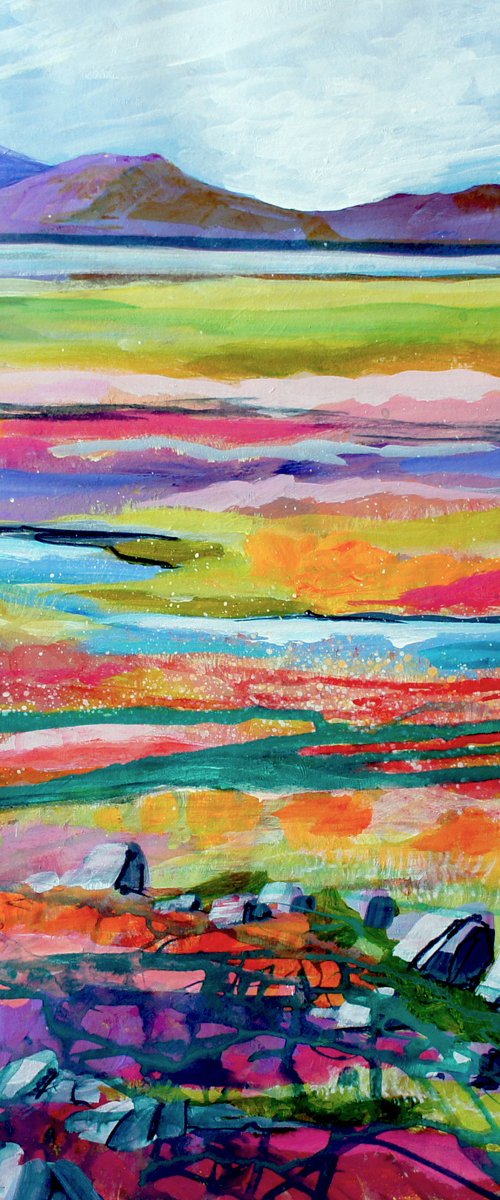 View to the Sea, Scotland by Julia  Rigby