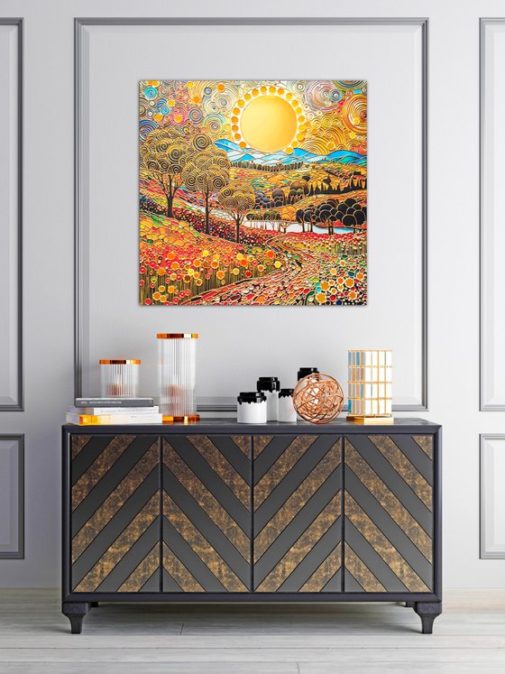 Sunny landscape