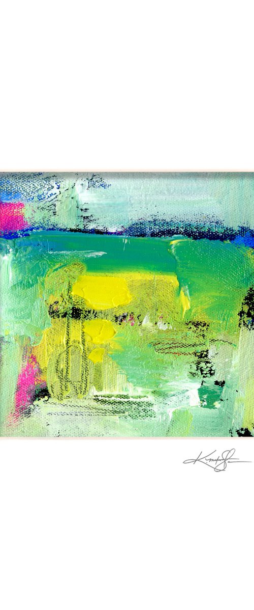 Oil Abstraction 278 by Kathy Morton Stanion
