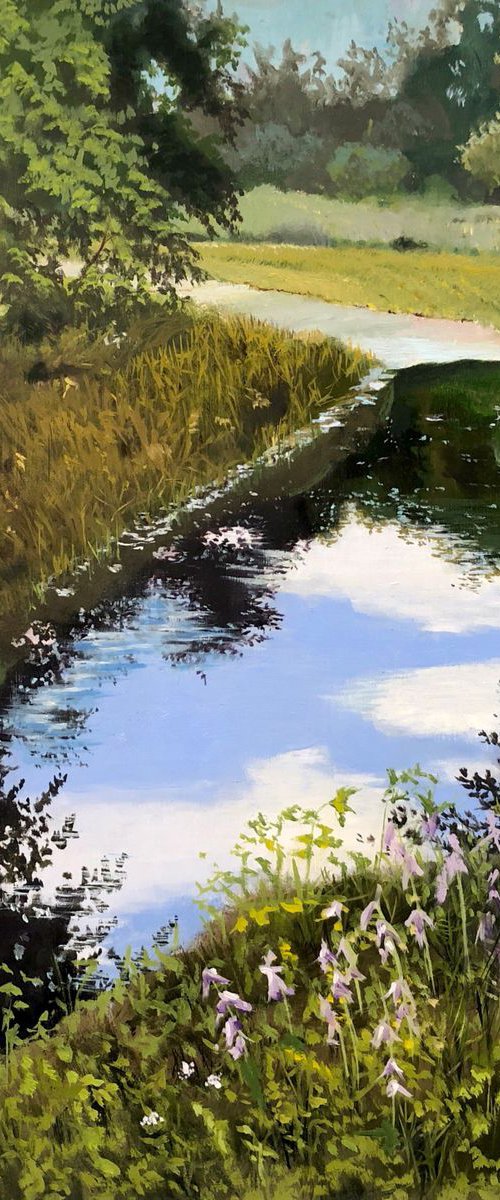 Reflection at the Arboretum by Dennis Crayon