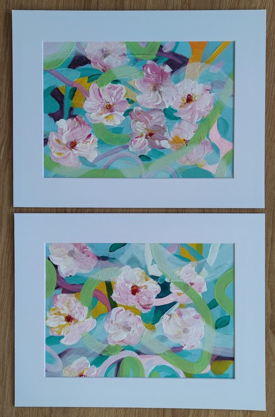 ON PARADE diptych