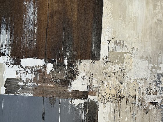 Balance of Contrast Brown Grey