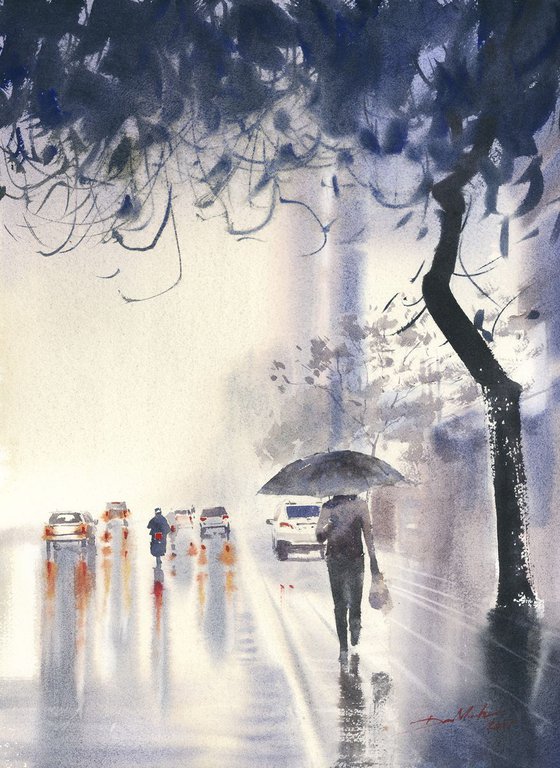 Rainy Day in Hanoi