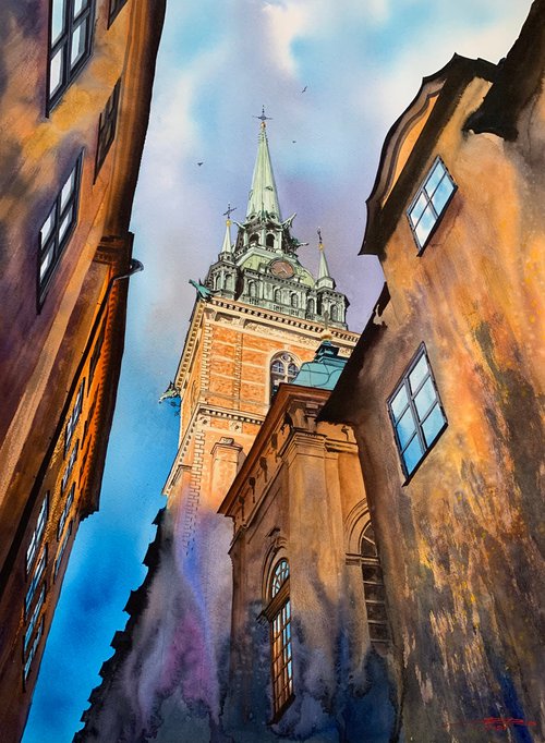 Gamla Stan. Stockholm. by Igor Dubovoy