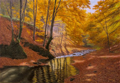 Autumn on Wolf Creek by Dejan Trajkovic