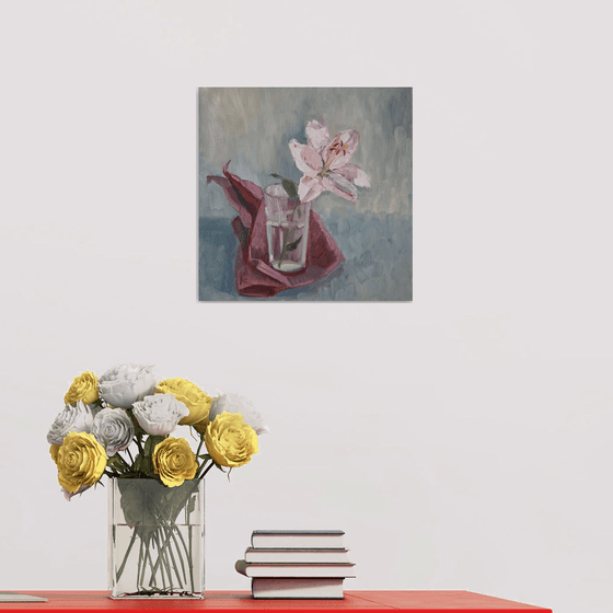 Still-life with flower "Lily"