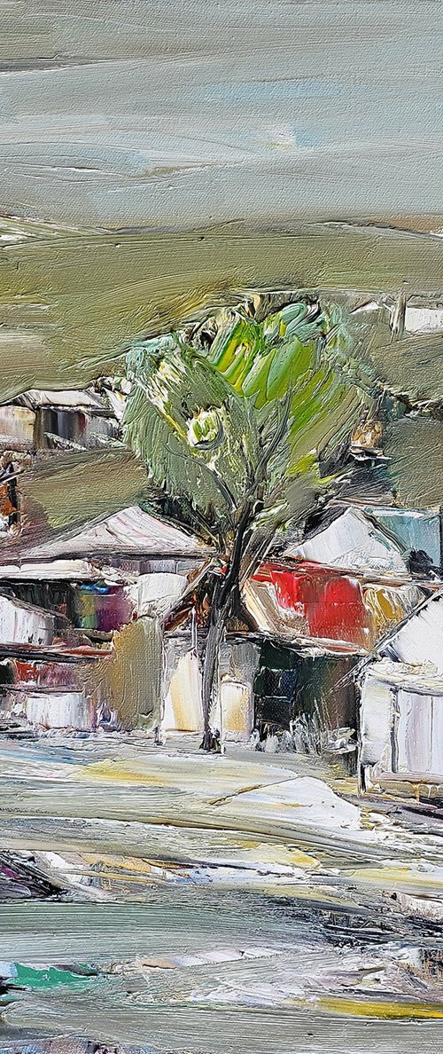 Between Hills and Homes by Vlas Ayvazyan