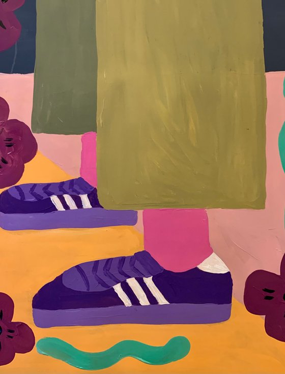 A romance in sneakers