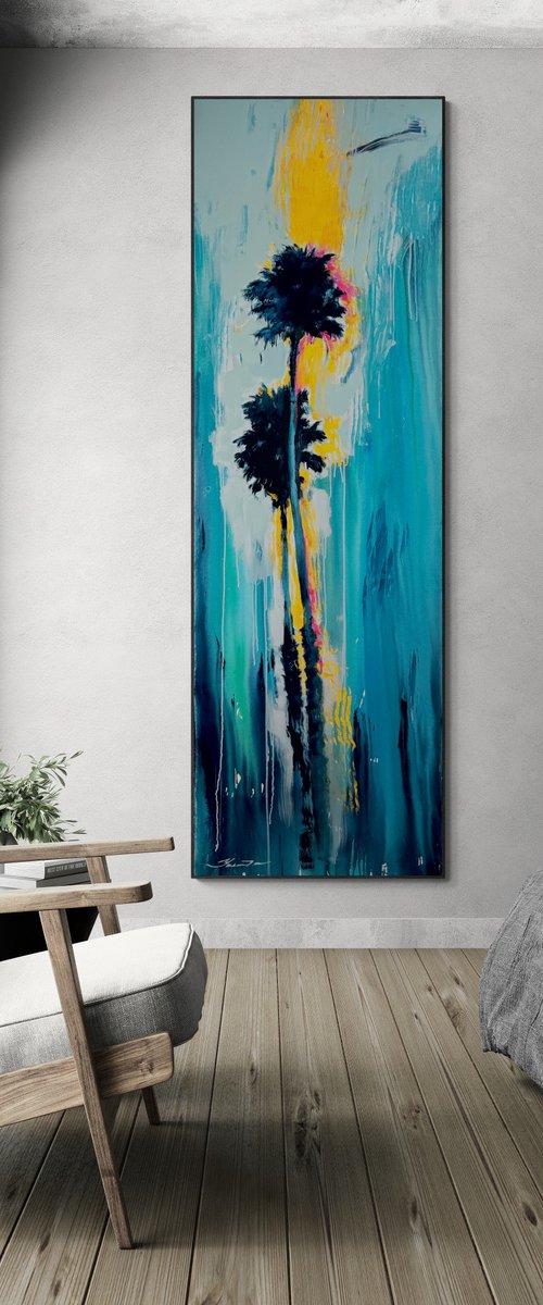 Winter palms by Yaroslav Yasenev