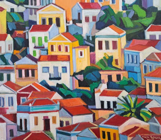 Greek village