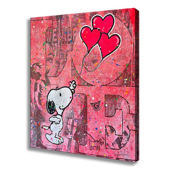 You make me happy Snoopy