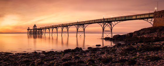 Clevedon Pier Sunset