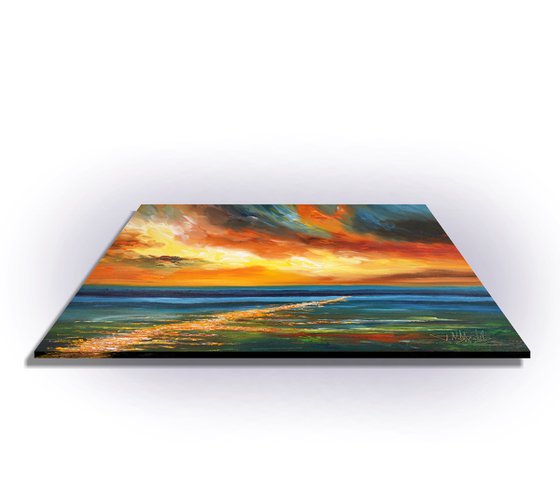 Romantic Evening Landscape D 2