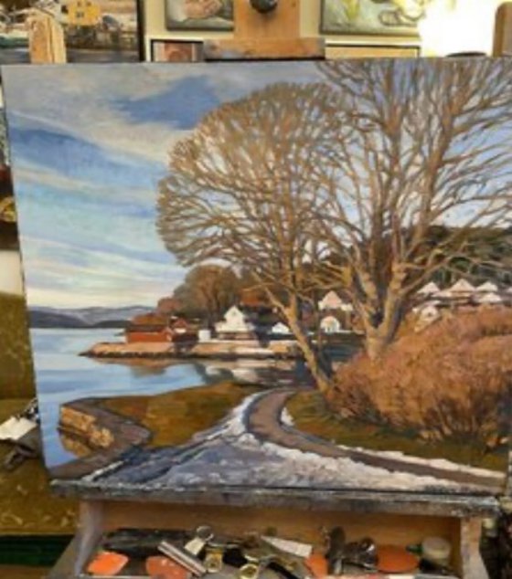 Last snow in Drøbak