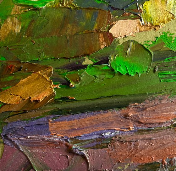 Autumn Road to the Mountains