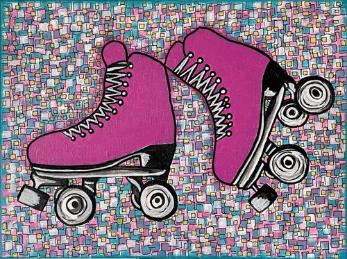 I've got a brand new pair of roller skates - CZ20034 by Carol Zsolt