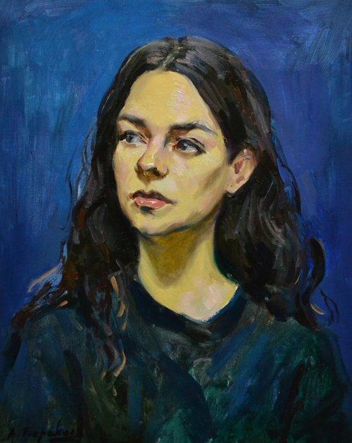 Portrait of Anna by Andriy Berekelia