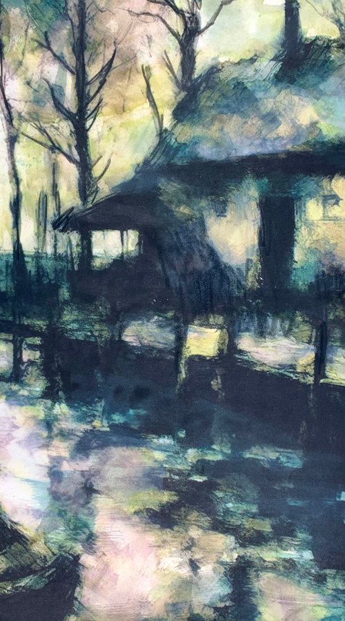 Fading Cabin by Siniša Alujević