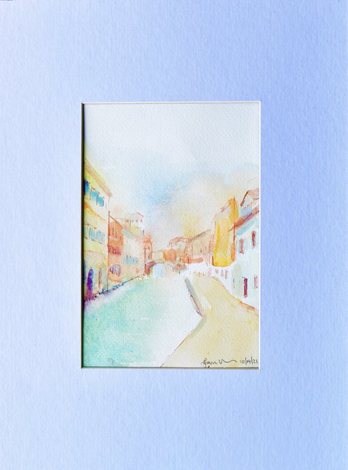 Venice Watercolour Study No 9 by Ian McKay