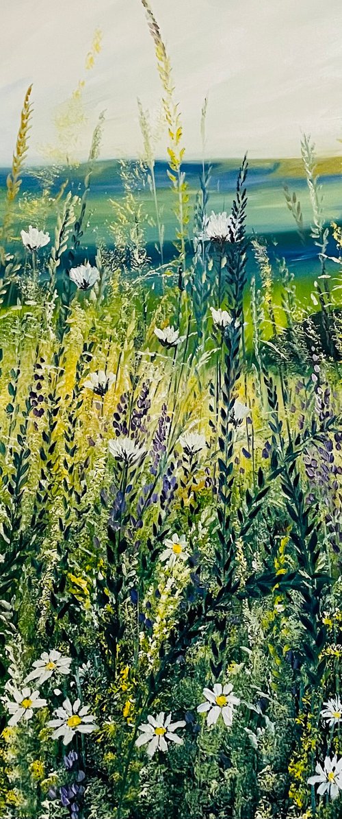 View Through the Wild Grasses by Amie Anderson