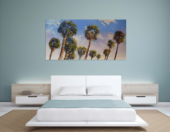 Palm Trees in California