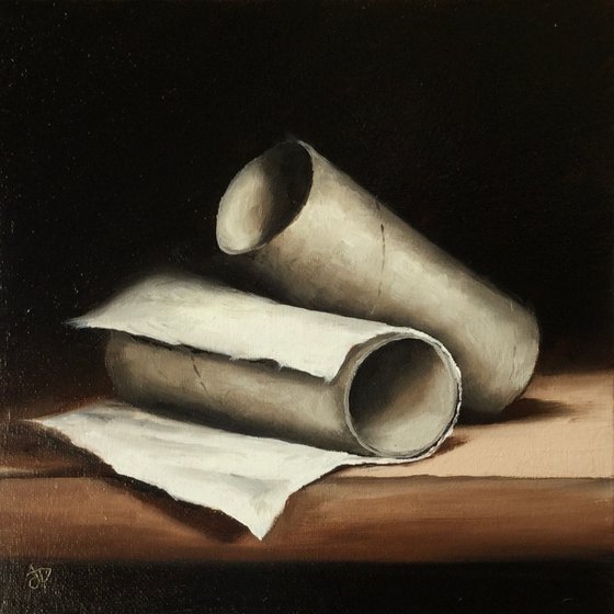 Loo rolls still life