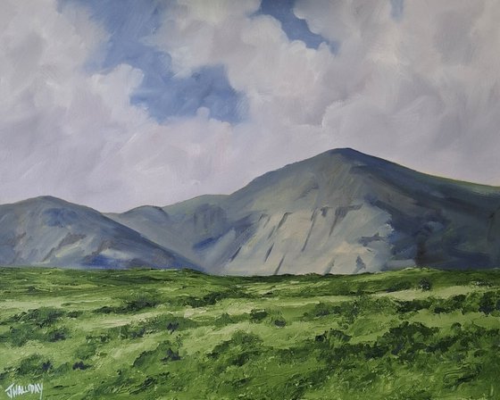 Towards Croagh Patrick