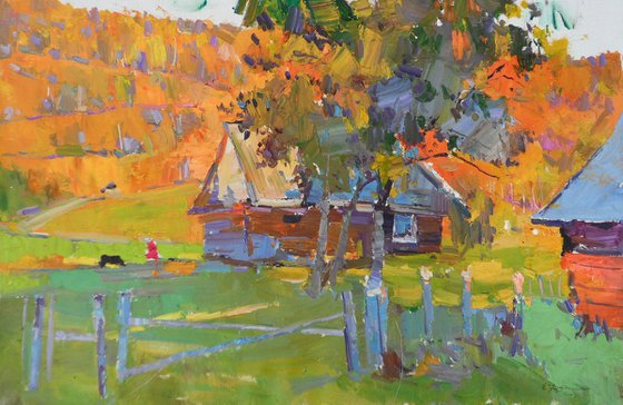 " In the mountains "