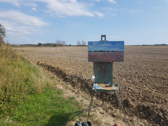 Ploughed Field near Climping