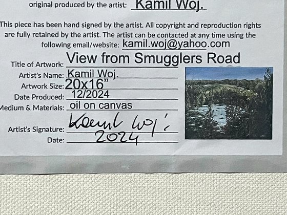 View from Smugglers Road