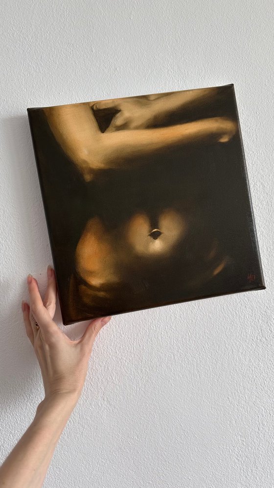 Innocent Lie - Contemporary Sepia Nude