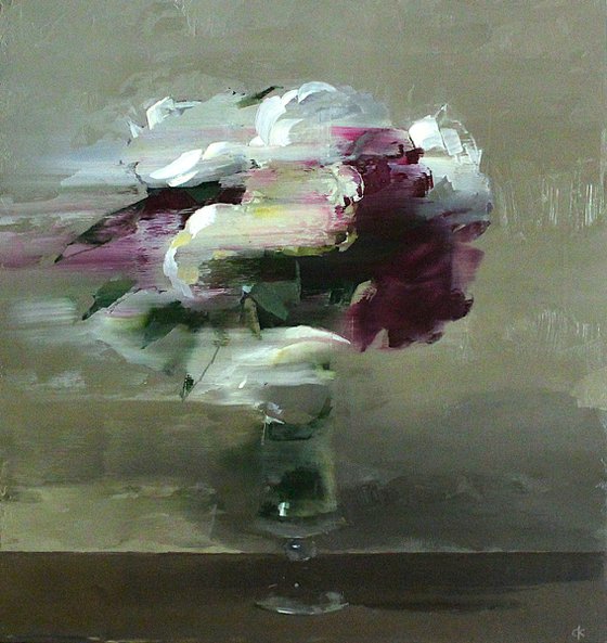 Roses in a vase - after F.T