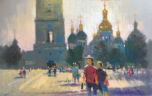 Summer day in Kyiv by Andrii Kovalyk
