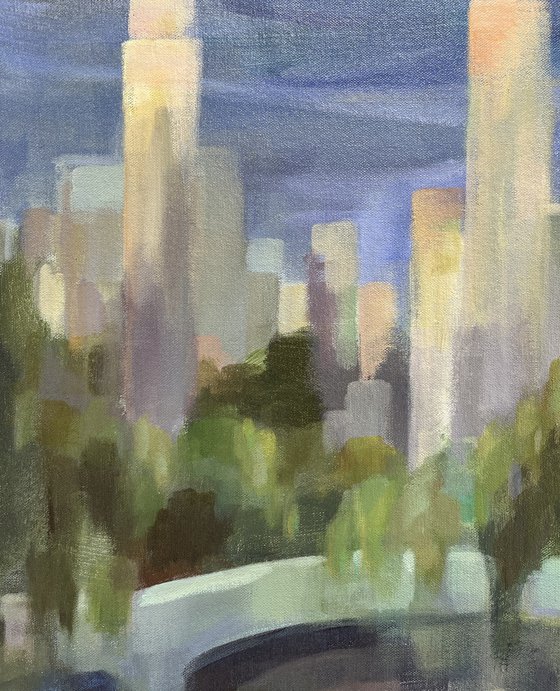 Central Park at Dusk