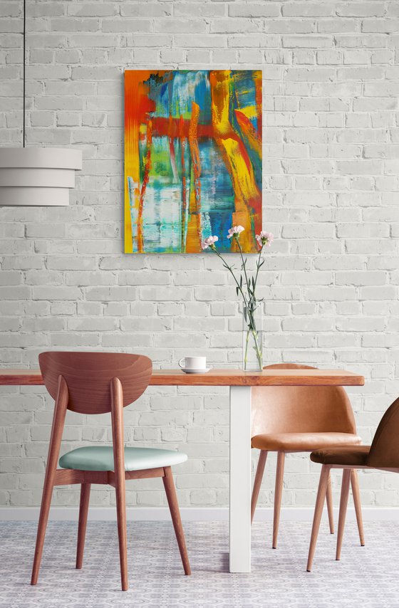 60x80cm | 23.5x31.5″ Original abstract painting Canvas oil artwork Modern art