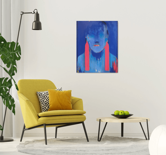 Ultramarine Portrait