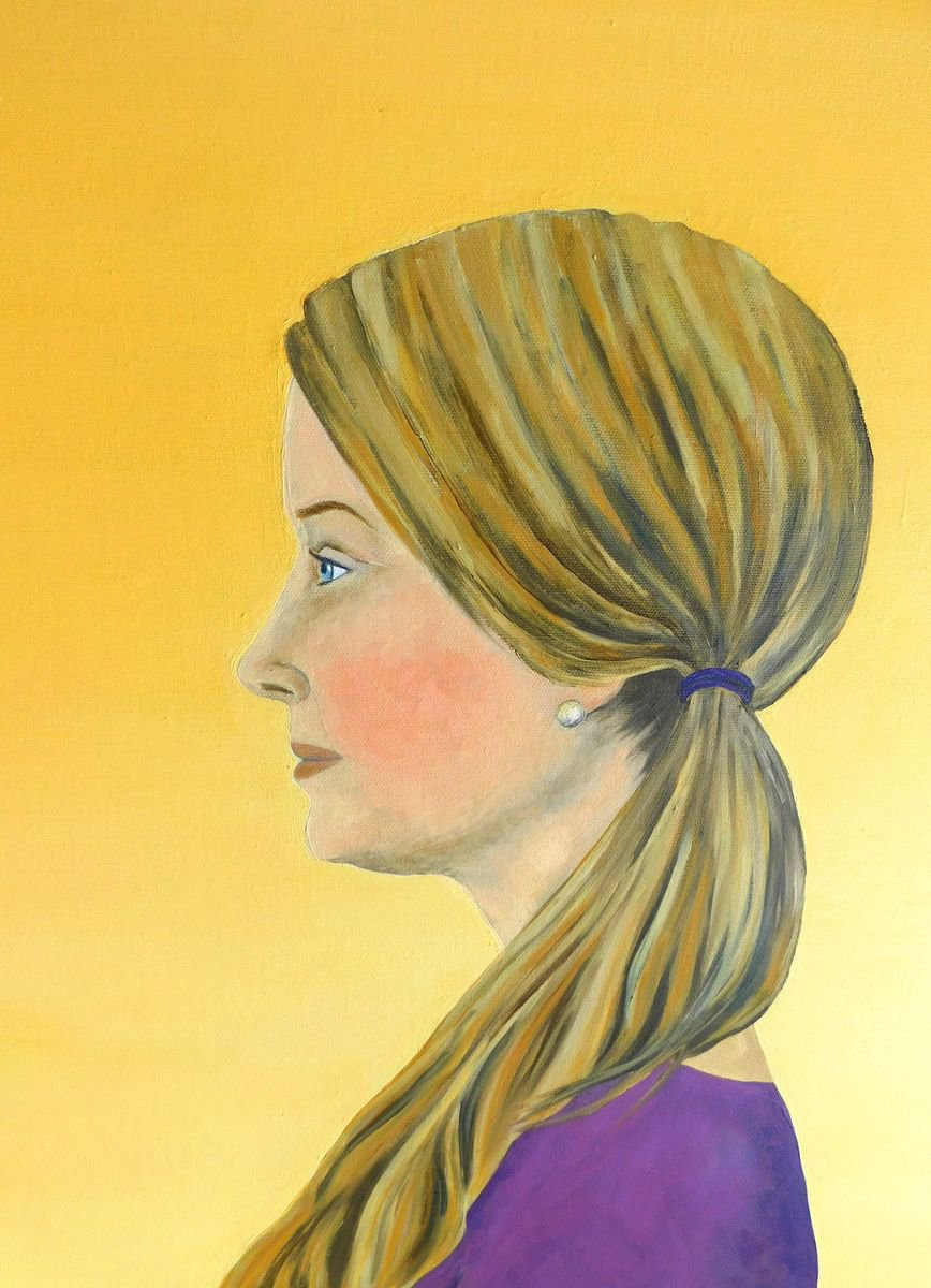 Julia, Portrait of a Young Woman by Ruth Cowell