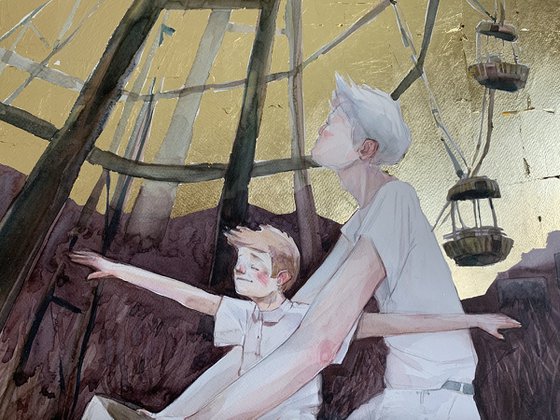 Light is on all night 115x105